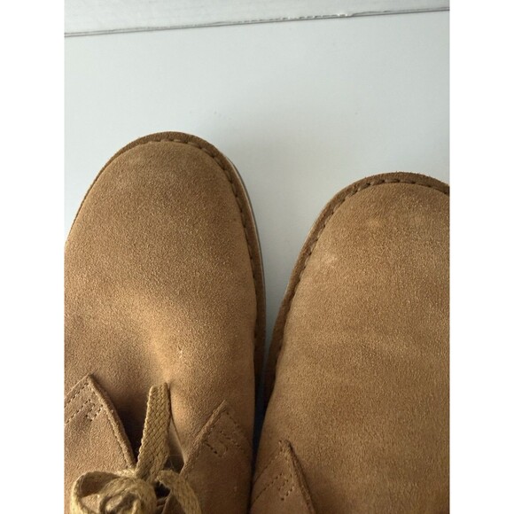 Clarks Men's chestnut Suede Lace Up Chukka Ankle Dress Boots Size 11 M 15522 - Picture 15 of 15